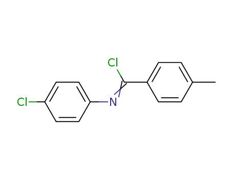 N-(4-Chloro-phenyl)-4-methyl-benzimidoyl chloride