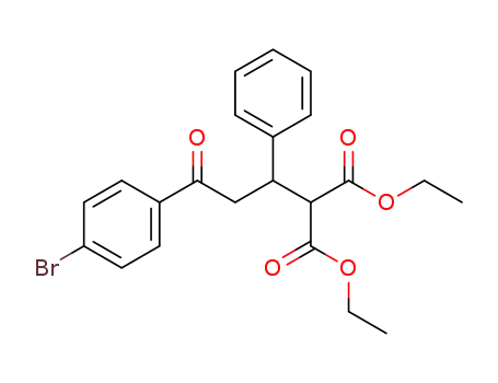 diethyl 2-(3-(4-bromophenyl)-3-oxo-1-phenylpropyl)malonate