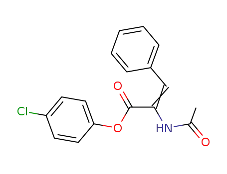 4-chlorophenyl α-(N-acetylamino)cinnamate