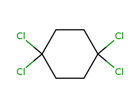 1,1,4,4-tetrachloro-cyclohexane