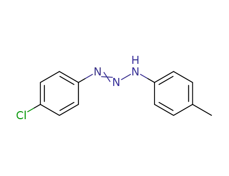 Molecular Structure of 25977-69-9 (1-Triazene, 1-(4-chlorophenyl)-3-(4-methylphenyl)-)
