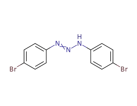 Molecular Structure of 3470-38-0 ((1E)-1,3-bis(4-bromophenyl)triaz-1-ene)