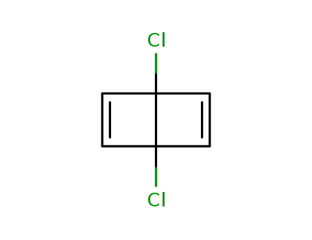 Molecular Structure of 37602-35-0 (Bicyclo[2.2.0]hexa-2,5-diene, 1,4-dichloro- (9CI))