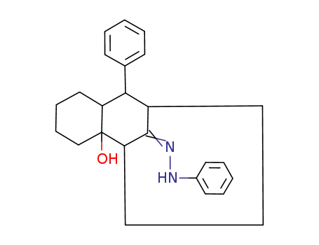phenylhydrazone of 8-R-phenyltricyclo(7.3.1.0<sup>2,7</sup>)tridecan-2-ol-13-one
