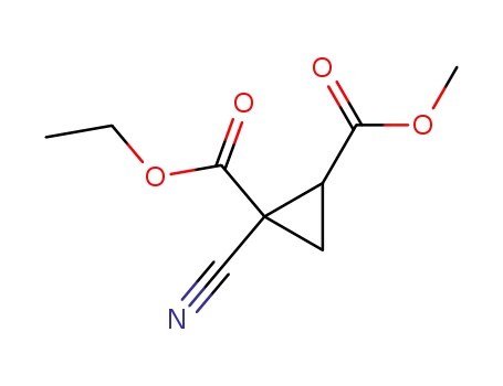 ethyl 1-cyano-2-carbomethoxycyclopropanecarboxylate