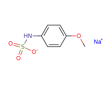 Sulfamic acid, (4-methoxyphenyl)-, monosodium salt