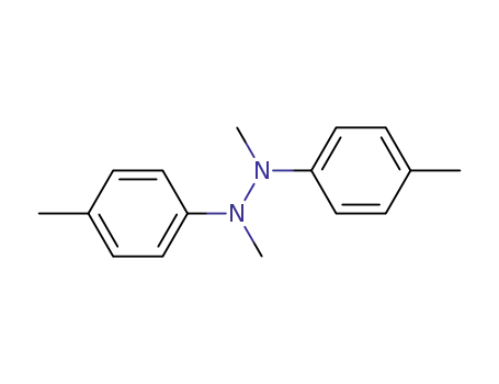Molecular Structure of 30724-66-4 (Hydrazine, 1,2-dimethyl-1,2-bis(4-methylphenyl)-)