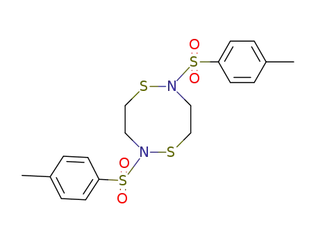 Molecular Structure of 23516-76-9 (2,6-bis-(toluene-4-sulfonyl)-[1,5,2,6]dithiadiazocane)