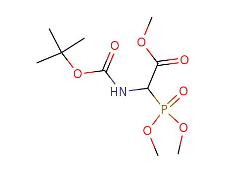 Methyl N-Boc-2-(dimethylphosphono)glycinate