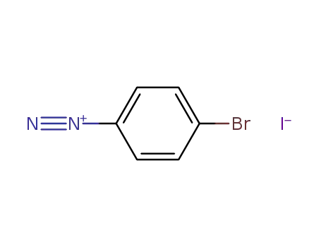 Molecular Structure of 57965-33-0 (4-bromo-benzenediazonium; iodide)