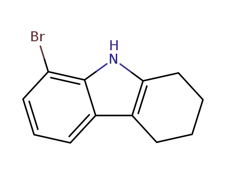 Molecular Structure of 27372-41-4 (8-bromo-2,3,4,9-tetrahydro-1H-carbazole)
