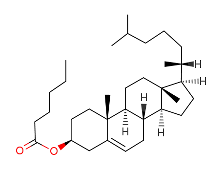 Molecular Structure of 1062-96-0 (Cholesteryl hexanoate)