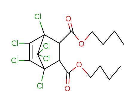 Molecular Structure of 1770-80-5 (Dibutyl chlorendate)