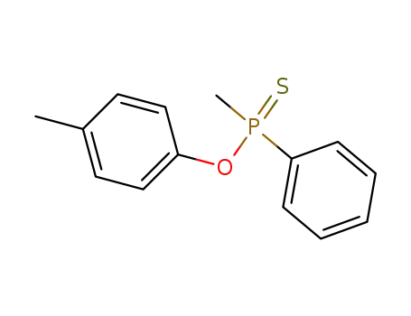 p-cresyl ester of methylphenylthionephosphinic acid