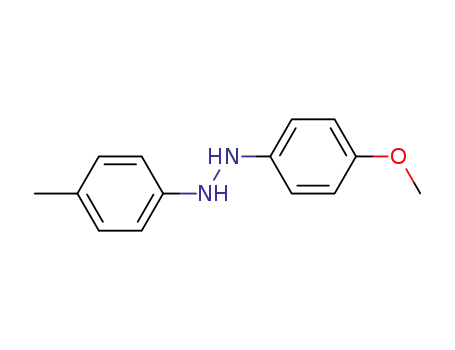 Molecular Structure of 775567-49-2 (<i>N</i>-(4-methoxy-phenyl)-<i>N</i>'-<i>p</i>-tolyl-hydrazine)