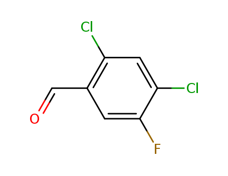2,4-Dichloro-5-fluorobenzaldehyde 86522-91-0