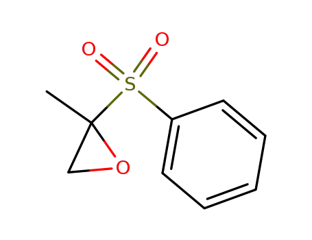Molecular Structure of 148599-29-5 (2-methyl-2-phenylsulphonyloxirane)