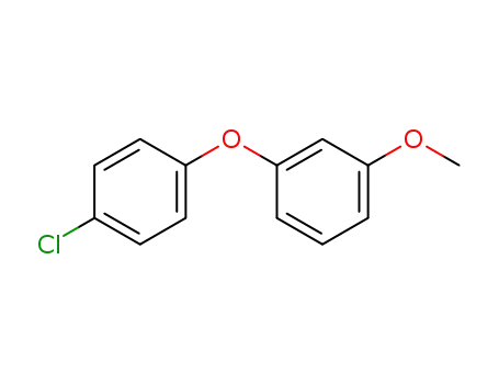 Molecular Structure of 65075-06-1 (Benzene, 1-(4-chlorophenoxy)-3-methoxy-)