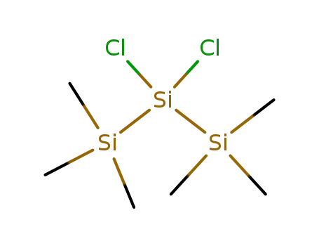 Molecular Structure of 5181-42-0 (Trisilane, 2,2-dichloro-1,1,1,3,3,3-hexamethyl-)