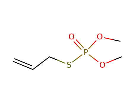 Molecular Structure of 66498-87-1 (S-allyl O,O-dimethyl phosphorothioate)