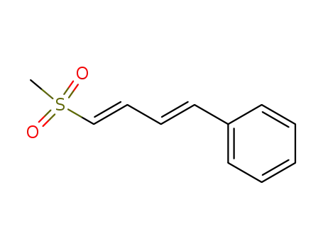 Molecular Structure of 80283-64-3 ([(E,E)-4-(methylsulfonyl)buta-1,3-dienyl]benzene)