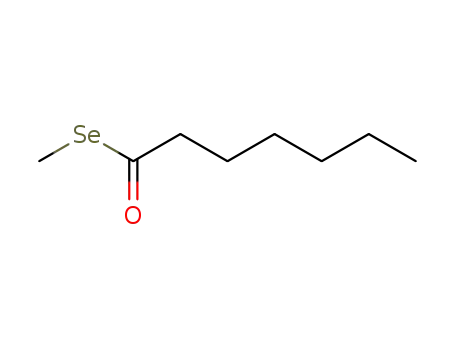 Molecular Structure of 67132-63-2 (Se-methyl heptaneselenoate)