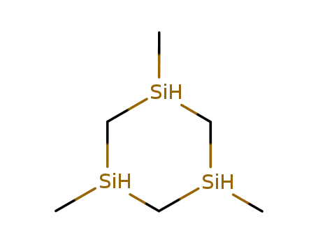 Molecular Structure of 18186-89-5 (1,3,5-Trimethyl-1,3,5-Trisilacyclohexane)