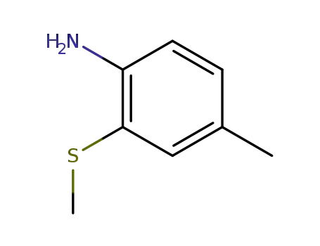 Benzenamine, 4-methyl-2-(methylthio)-