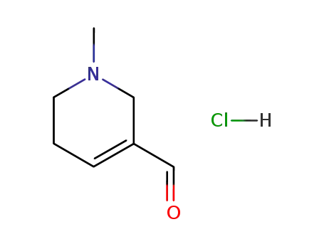 3-Pyridinecarboxaldehyde, 1,2,5,6-tetrahydro-1-methyl-, hydrochloride