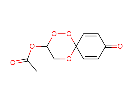 1,2,5-Trioxaspiro[5.5]undeca-7,10-dien-9-one, 3-(acetyloxy)-