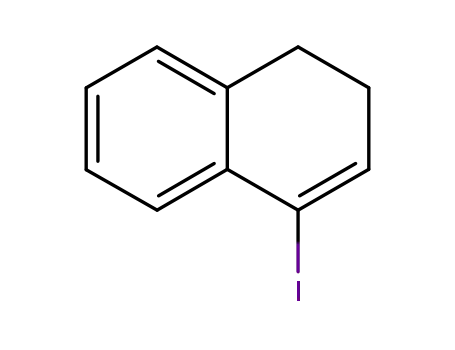Molecular Structure of 149512-01-6 (Naphthalene, 1,2-dihydro-4-iodo-)