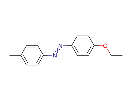 Molecular Structure of 33227-90-6 (p-ethoxy-p'-methyl-azobenzene)
