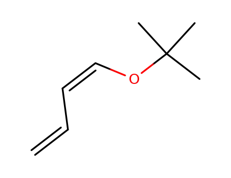 Molecular Structure of 52752-57-5 (1,3-Butadiene, 1-(1,1-dimethylethoxy)-, (Z)-)