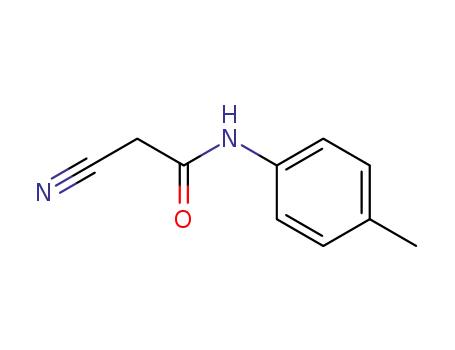 Molecular Structure of 6876-54-6 (2-CYANO-N-P-TOLYL-ACETAMIDE)