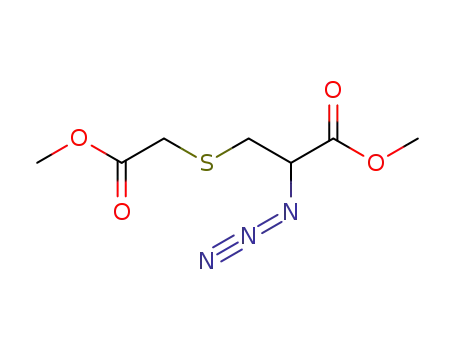 Methyl 2-azido-3-[(2-methoxy-2-oxoethyl)sulfanyl]propanoate