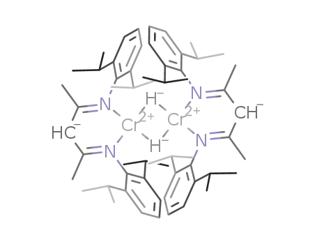 [(2,4-pentane-N,N′-bis(2,6-diisopropylphenyl)ketiminate)Cr(μ-H)]2