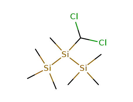 Trisilane, 2-(dichloromethyl)-1,1,1,2,3,3,3-heptamethyl-