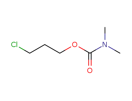 Molecular Structure of 42050-38-4 (Carbamic acid, dimethyl-, 3-chloropropyl ester)