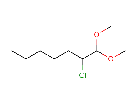 2-chloroheptanal dimethyl acetal