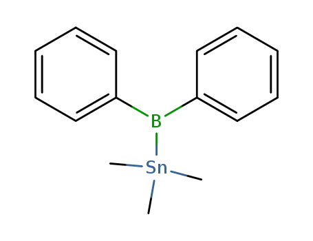Trimethyl-(diphenylboryl)-stannan