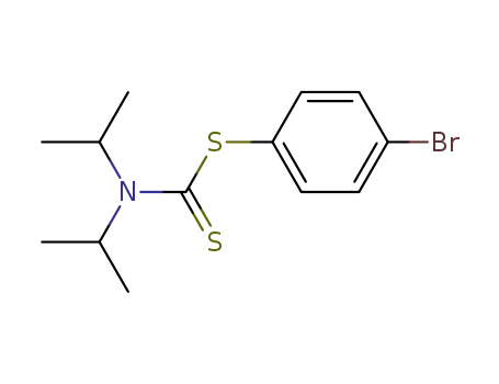 Diisopropyl-dithiocarbamic acid 4-bromo-phenyl ester