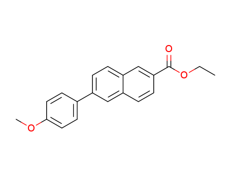 6-(4-Methoxyphenyl)-2-naphthalenecarboxylic acid ethyl ester