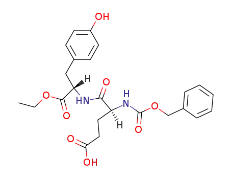 Molecular Structure of 101982-64-3 (Z-GLU-TYR-OET)