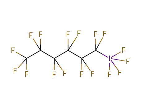 Molecular Structure of 883882-15-3 (perfluorohexyliodine tetrafluoride)