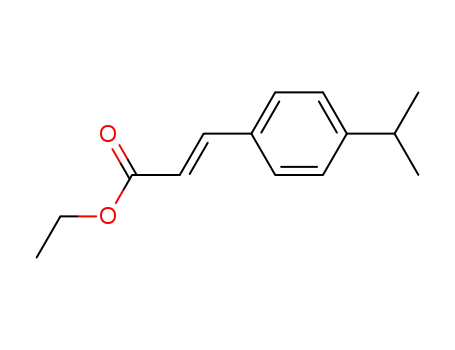 2-Propenoic acid, 3-[4-(1-methylethyl)phenyl]-, ethyl ester, (2E)-