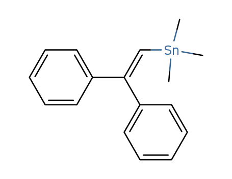 Stannane, (2,2-diphenylethenyl)trimethyl-