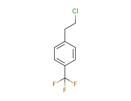 Molecular Structure of 85289-89-0 (1-(2-chloroethyl)-4-(trifluoromethyl)benzene)