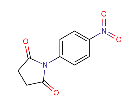 Molecular Structure of 35488-92-7 (2,5-Pyrrolidinedione, 1-(4-nitrophenyl)-)