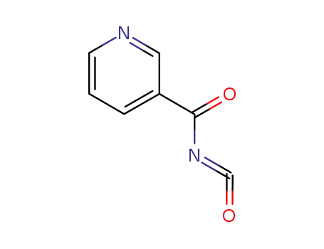 Molecular Structure of 26971-98-2 (3-Pyridinecarbonylisocyanate(9CI))
