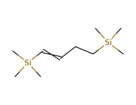 Molecular Structure of 16153-22-3 (Silane, 1-butene-1,4-diylbis[trimethyl-)